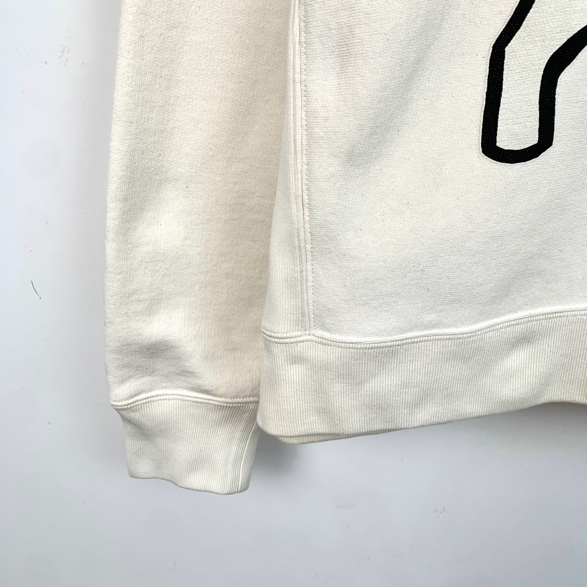 Gucci Gucci Unisex Ivory Hoodie With Red Logo & Lamb Graphic Size XS / US 0-2 / IT 36-38 - 5 Thumbnail
