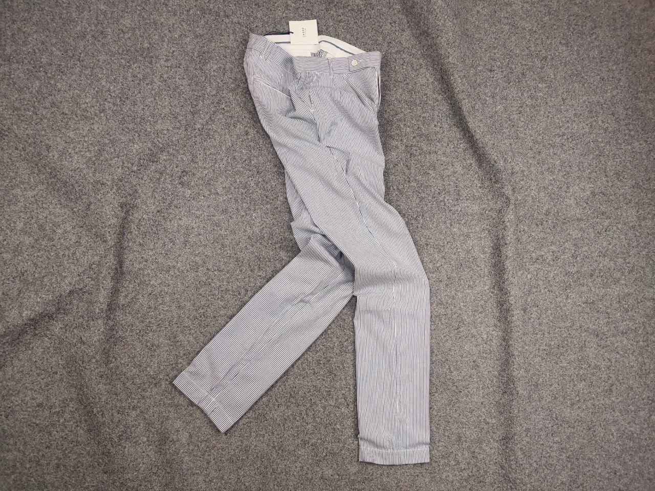 Creep Creep by Hiroshi Awai Design Light Striped Trouser Pants Size US 34 / EU 50 - 1 Thumbnail
