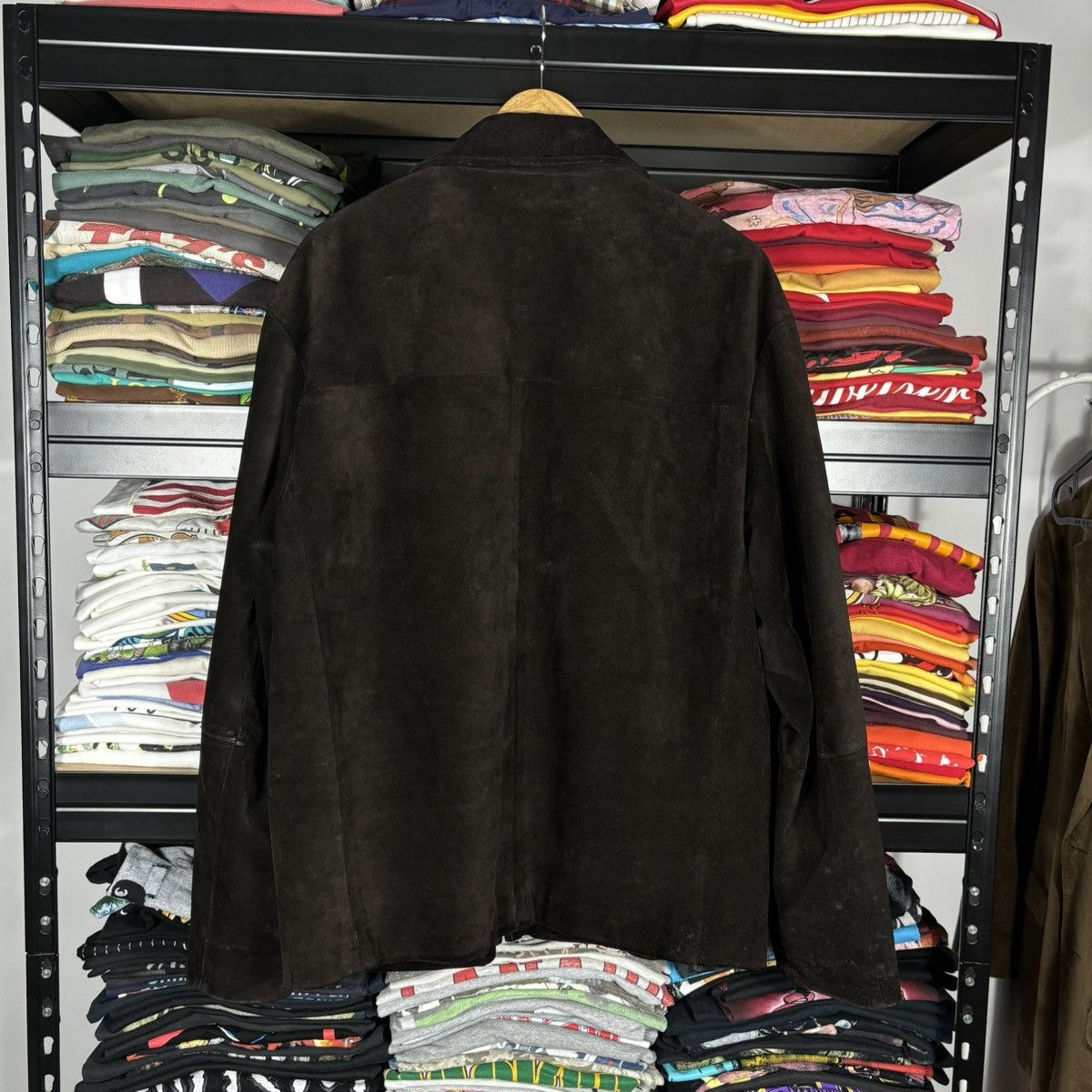 Japanese Brand × Vintage Vintage 90’s genuine real leather jacket designer luxury Size US XL / EU 56 / 4 - 3 Thumbnail