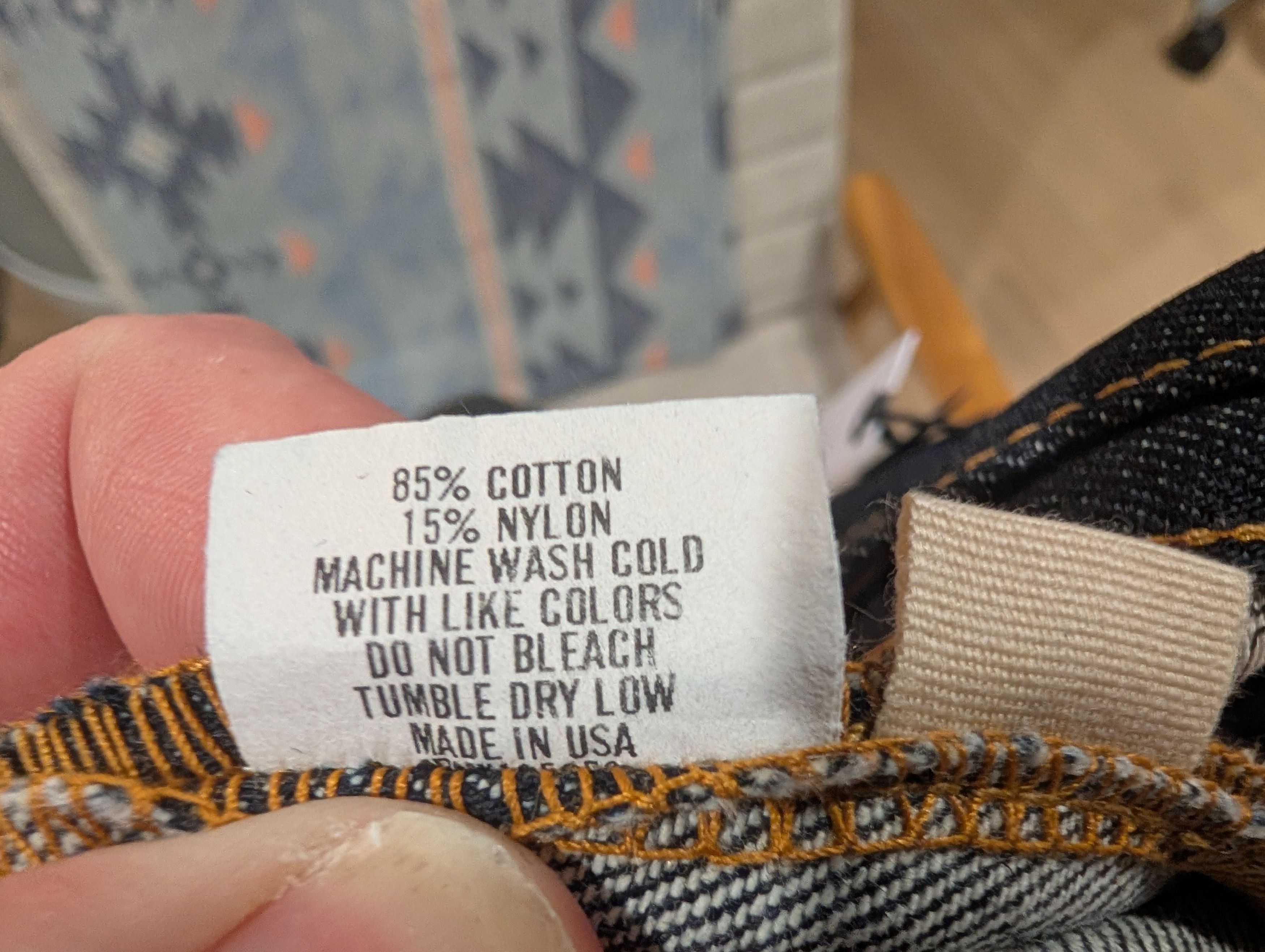 Taylor Stitch The Democratic Jean in Cone Mills Selvage & Cordura Denim. Size US 38 / EU 54 - 6 Thumbnail