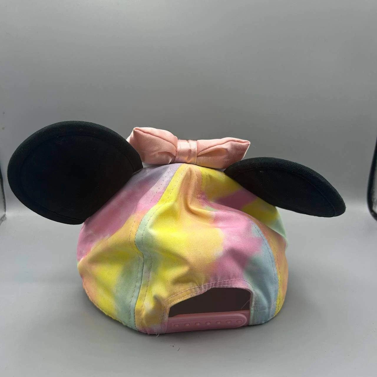 Disney Minnie Mouse Hat Women Sassy Bow Tie Dye Snap Back Cap Size ONE SIZE - 5 Thumbnail