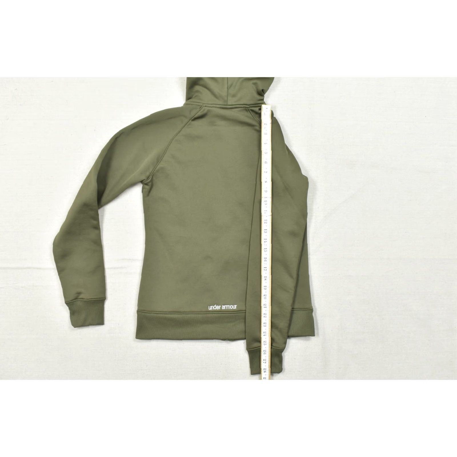 Under Armour Under Armour Storm Hoodie Women's M Olive Green Full Zip Fleece Lined Winter Casual Size M / US 6-8 / IT 42-44 - 6 Thumbnail