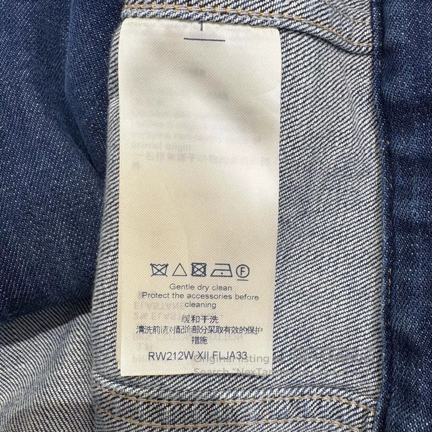 Louis Vuitton Louis Vuitton Washed Blue Denim Jacket. Size US S / EU 44-46 / 1 - 8 Thumbnail