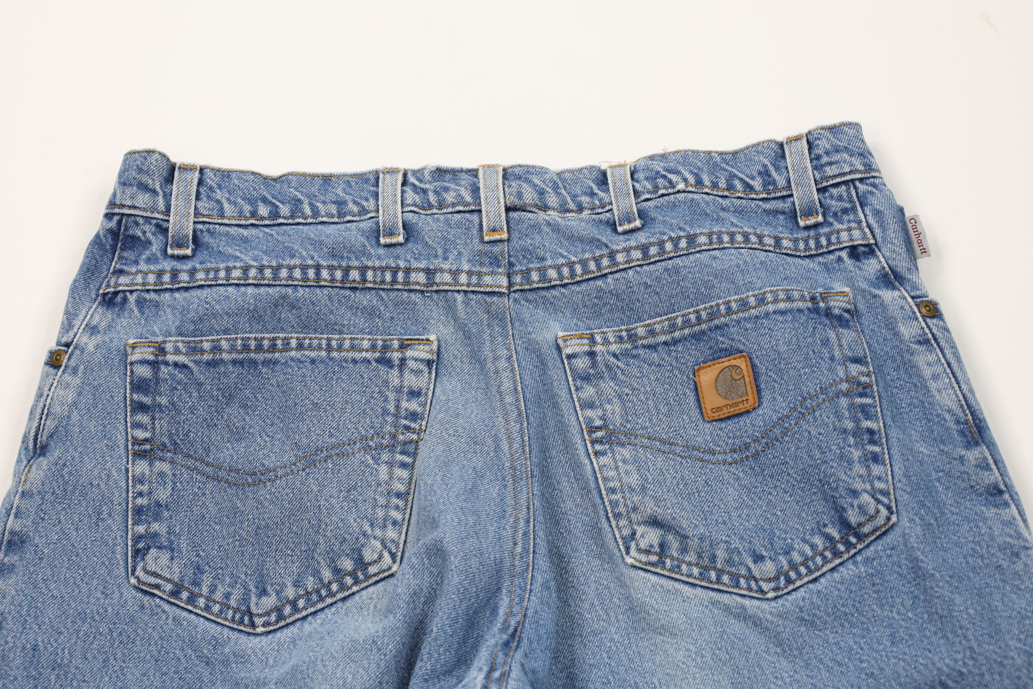 Carhartt Vintage Y2K 2000 Carhartt Relaxed Straight Leg Jeans Blue Size US 36 / EU 52 - 11 Thumbnail