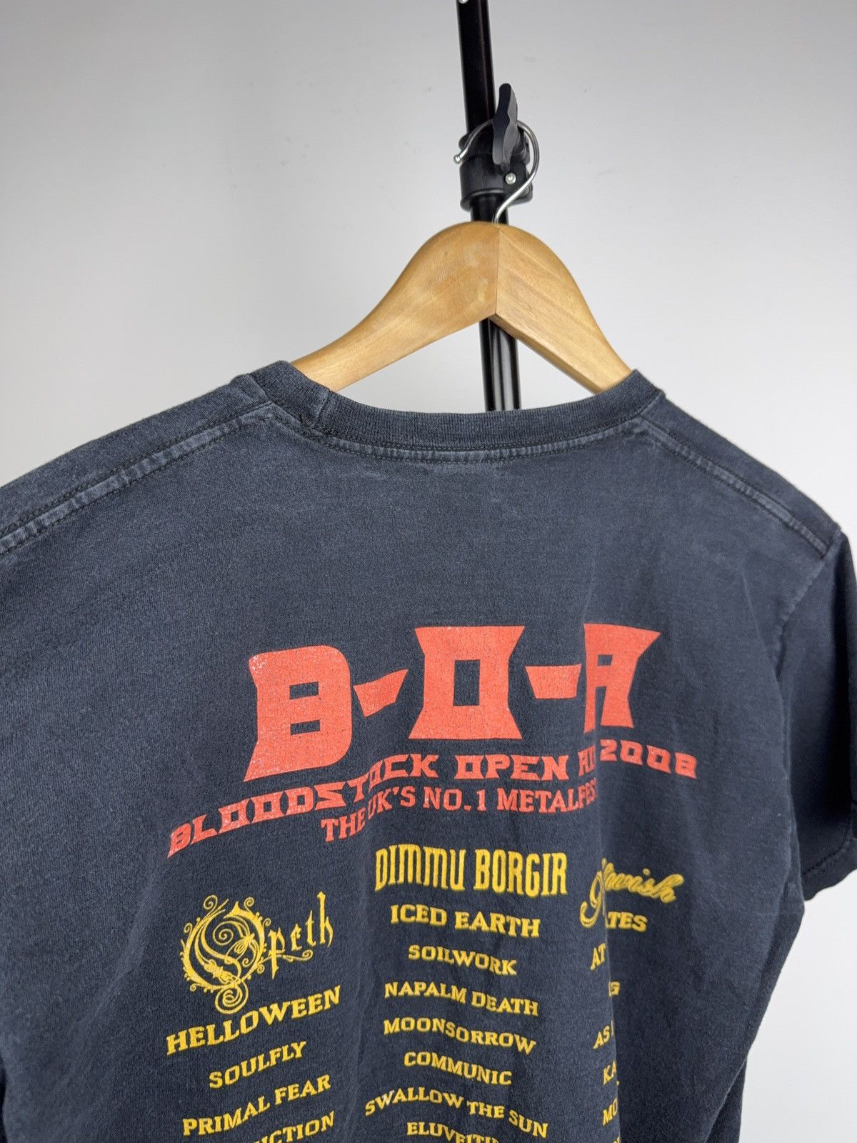 Band Tees 00s Bloodstock Open Air 2008 Festival Band Tee B-O-A Metal Size US M / EU 48-50 / 2 - 14 Thumbnail