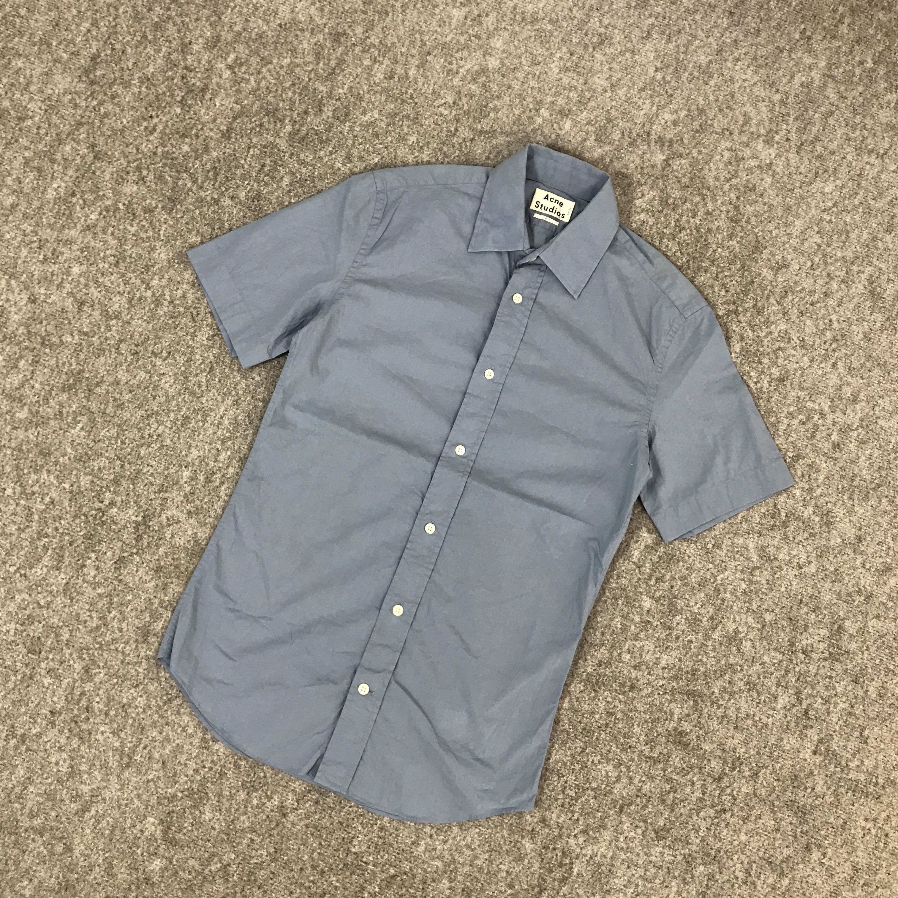 Acne Studios ACNE STUDIOS SLIM FIT BUTTON UP TSHIRTS Size US S / EU 44-46 / 1 - 5 Thumbnail