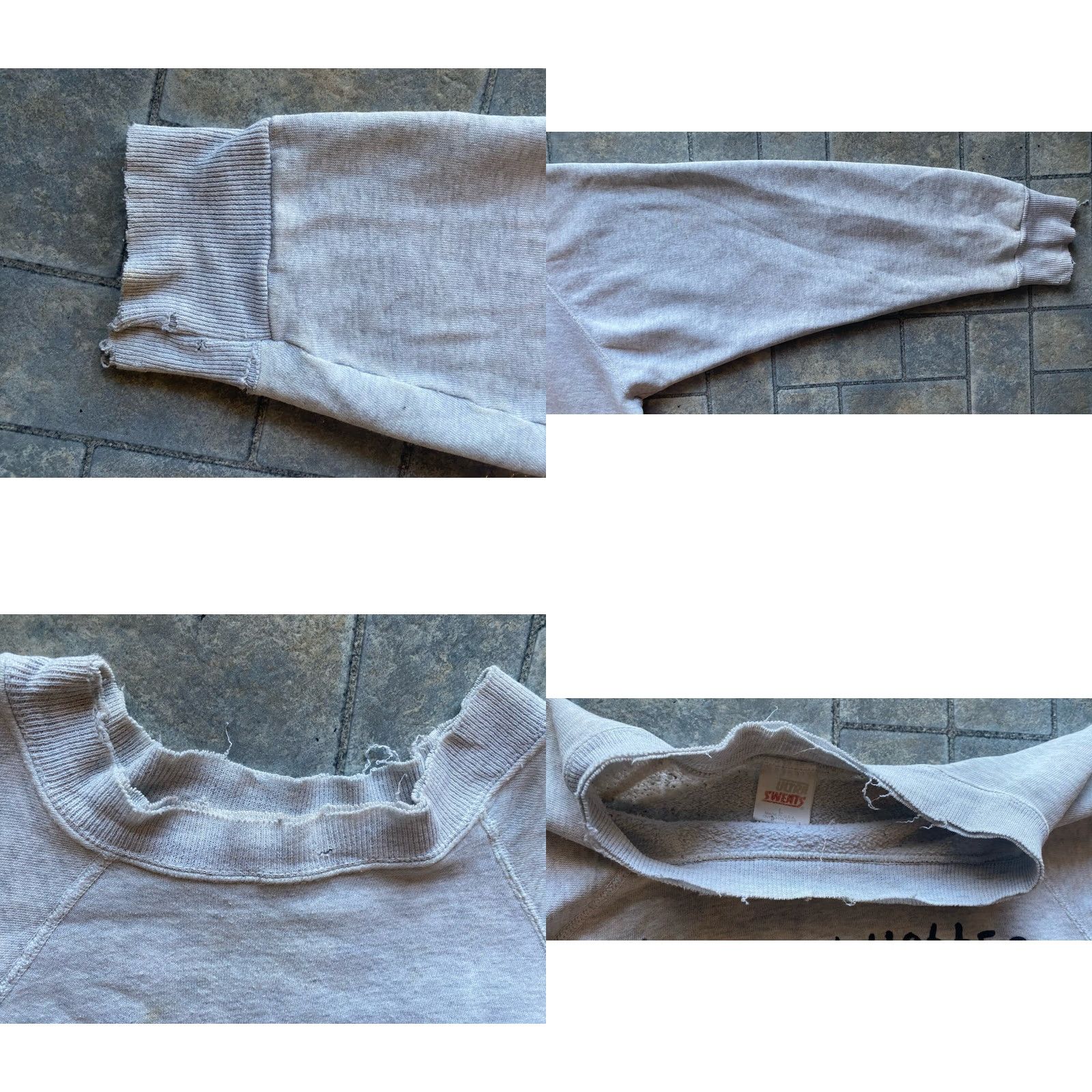 Vintage VINTAGE Ultra Sweats Sweatshirt Gray Men L Made In USA Damaged Size US L / EU 52-54 / 3 - 8 Thumbnail