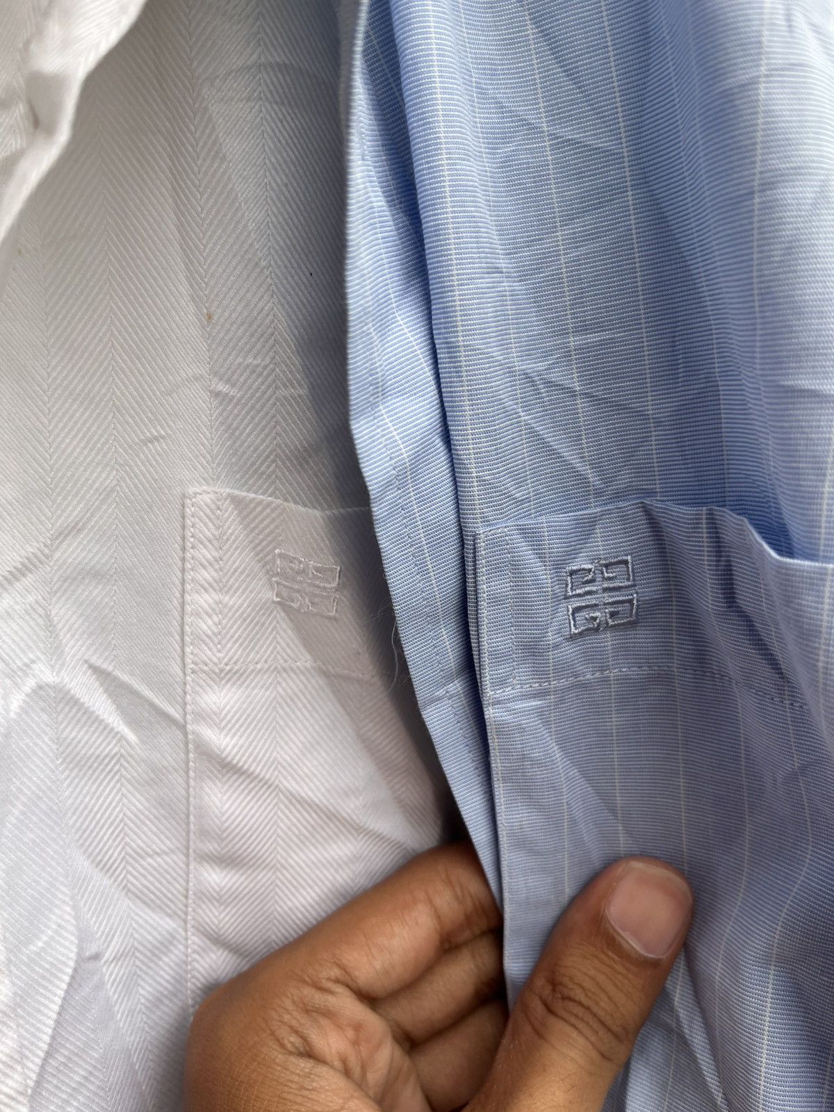 Givenchy VINTAGE GIVENCHY HYBIRD DOUBLE LAYERS 2in1 SHIRTS Size US M / EU 48-50 / 2 - 4 Thumbnail