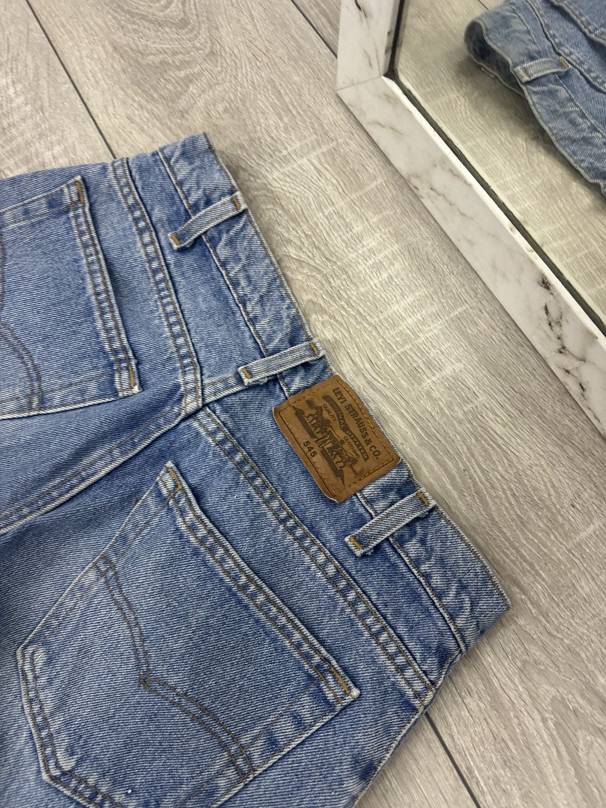 Levi's Levis Loose Jeans Made in USA Vintage 90s Size US 32 / EU 48 - 3 Thumbnail