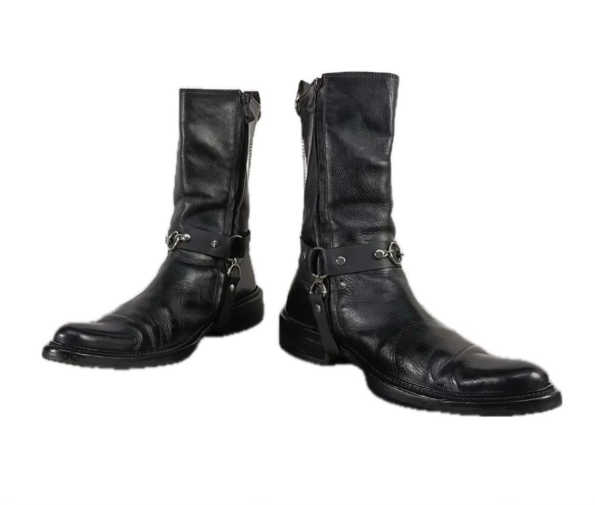 Vintage Vintage Nicola Barbato Equestrian Industrial Boots Size US 8 / EU 41 - 1 Thumbnail