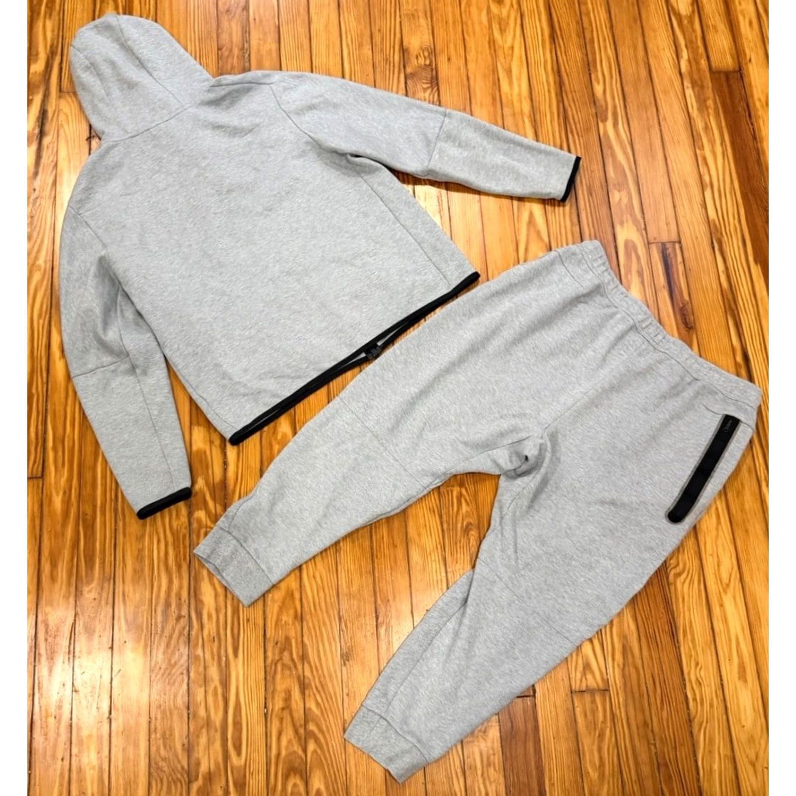 Nike Nike Sportswear Tech Fleece Tracksuit Gray Men’s Size XL XXL Sweatsuit Size US 36 / EU 52 - 2 Thumbnail