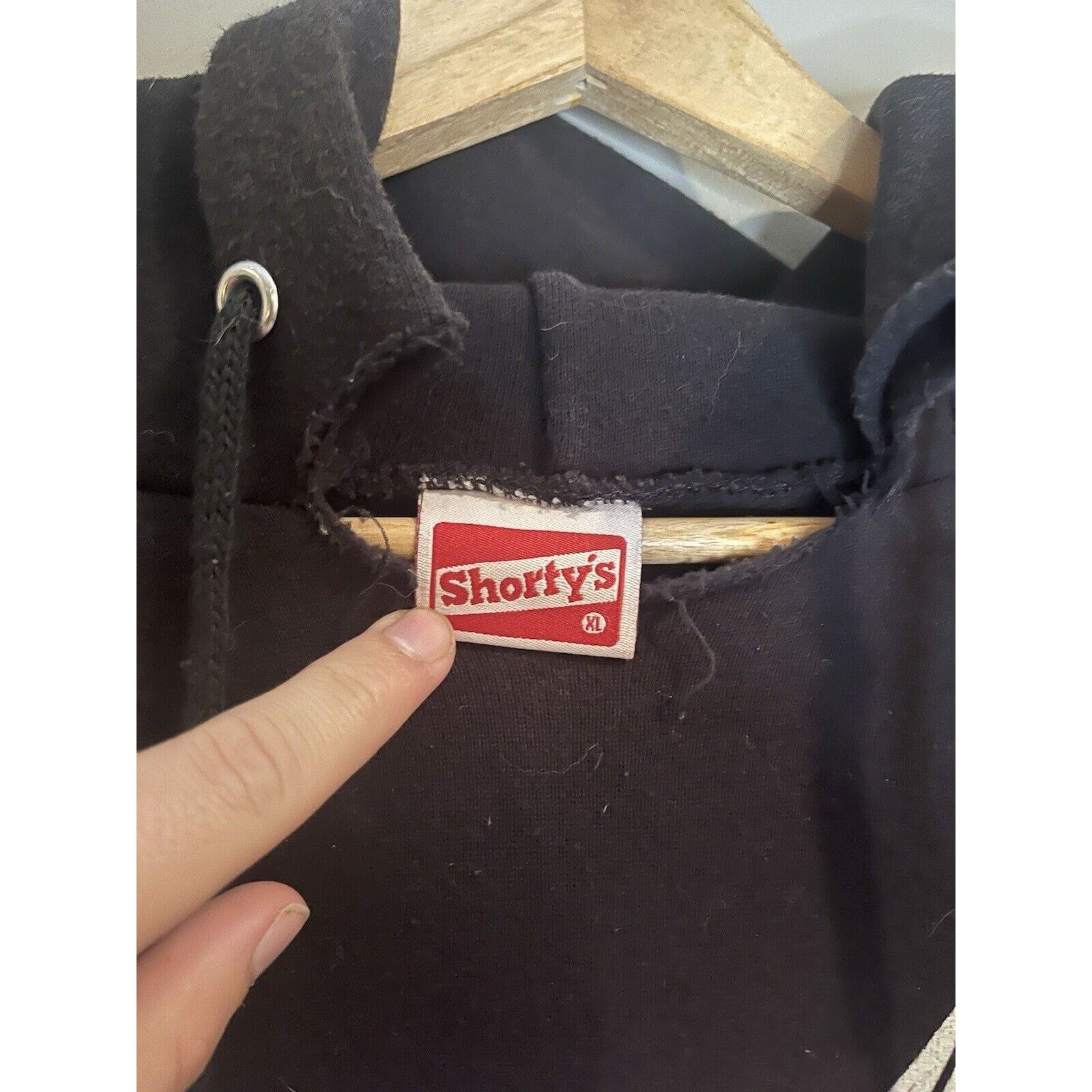 Shorty's Skateboards Vintage 1990's Shorty's Skateboards Steve Olson Sweatshirt Size US XL / EU 56 / 4 - 2 Thumbnail
