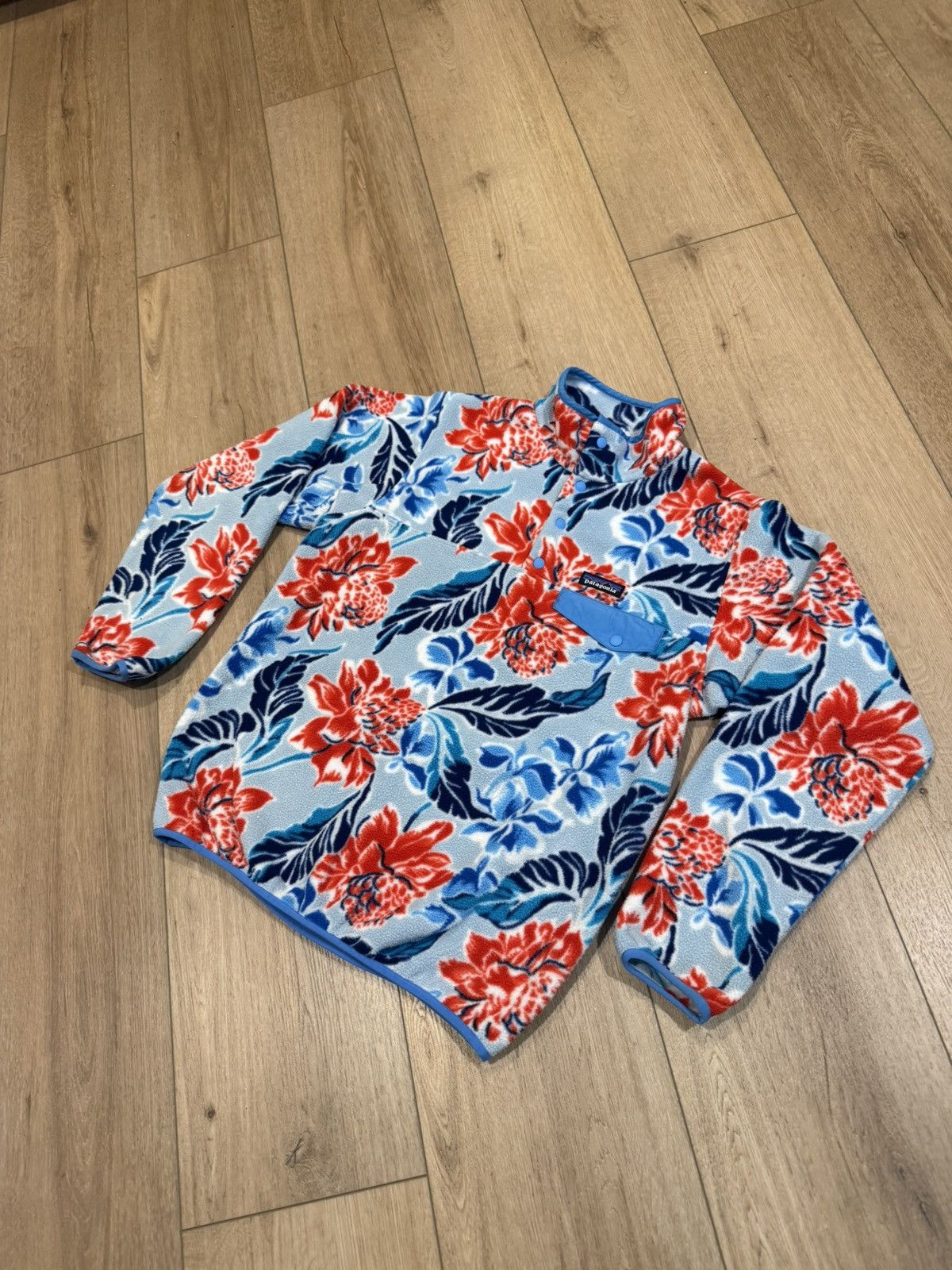Patagonia Patagonia 90’s Synchilla Floral Hawaiian Fleece Size M / US 6-8 / IT 42-44 - 2 Thumbnail