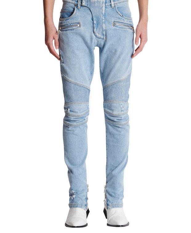 Balmain Straight leg jeans Size US 40 / EU 56 - 1 Thumbnail