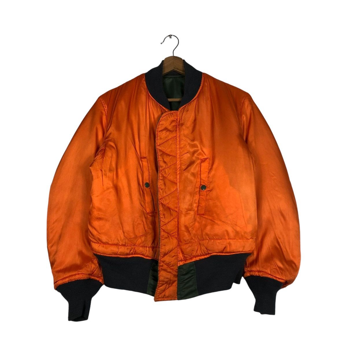Avirex 🔥VINTAGE MA-1 REVERSIBLE BOMBER JACKET AVIREX LTD USA Size US S / EU 44-46 / 1 - 17 Thumbnail