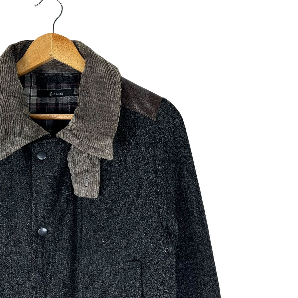 Johnbull ☀️JOHN BULL FISHTAIL PARKA ZIPPER LEATHER PART JACKET Size US S / EU 44-46 / 1 - 4 Thumbnail