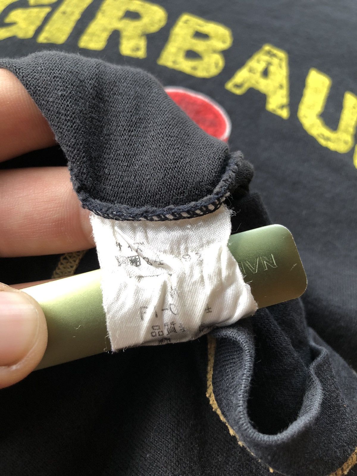 Marithe + Francois Girbaud Vintage Thrashed MFG Jean Therapy Shirt Tee Size US M / EU 48-50 / 2 - 9 Thumbnail