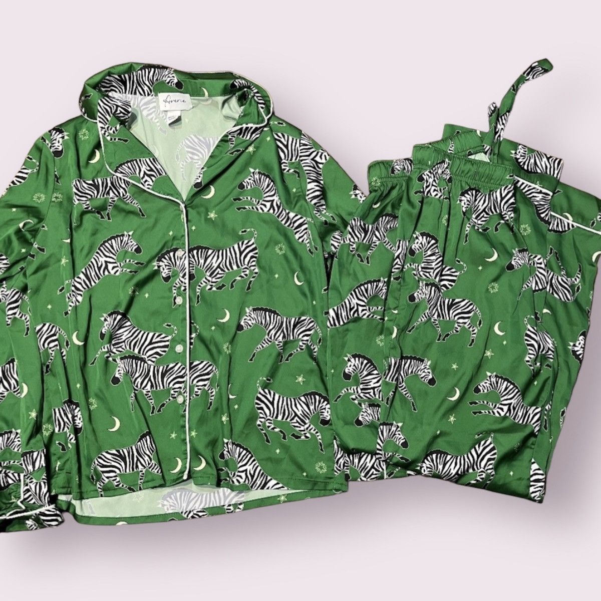 Saks Fifth Avenue Saks 5th Ave Safari Starry Night Pajamas Size 27" / US 4 / IT 40 - 1 Preview