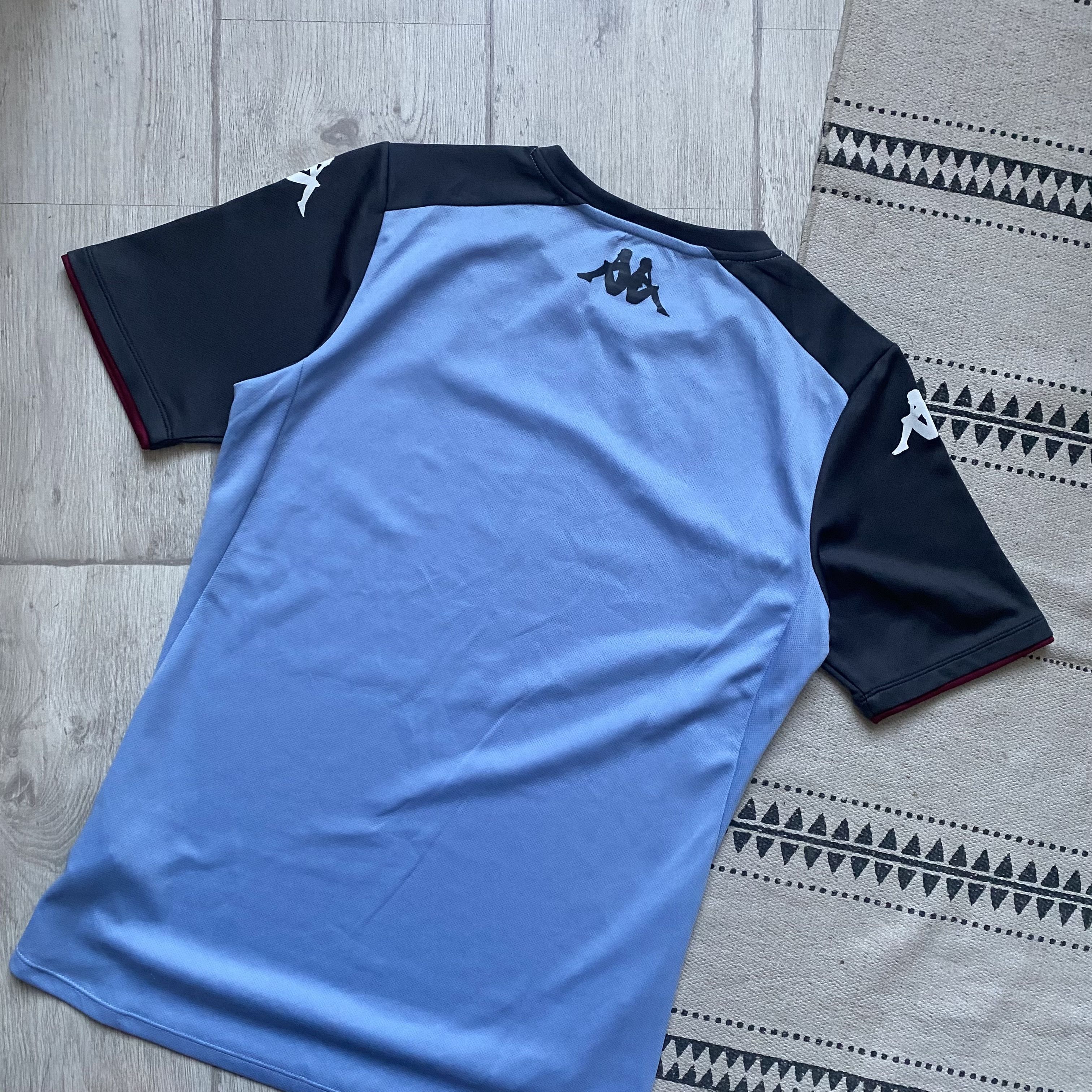 Kappa ⚽️ Blockore Gara Kappa Aston Villa FC jersey Soccer Size US S / EU 44-46 / 1 - 7 Thumbnail