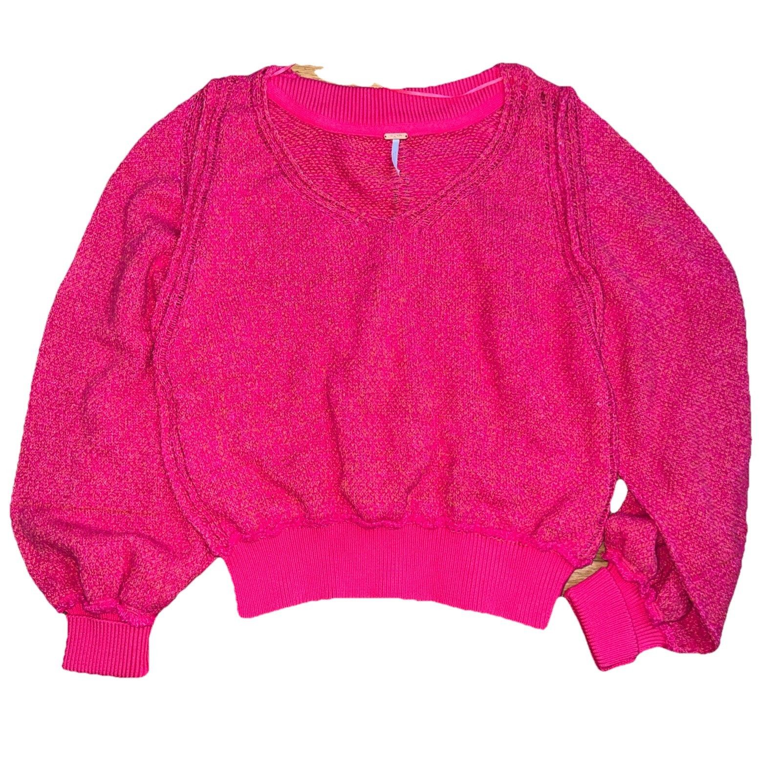 Free People Free People Pullover Boho Sweater Women’s Large A001593 Size L / US 10 / IT 46 - 4 Thumbnail