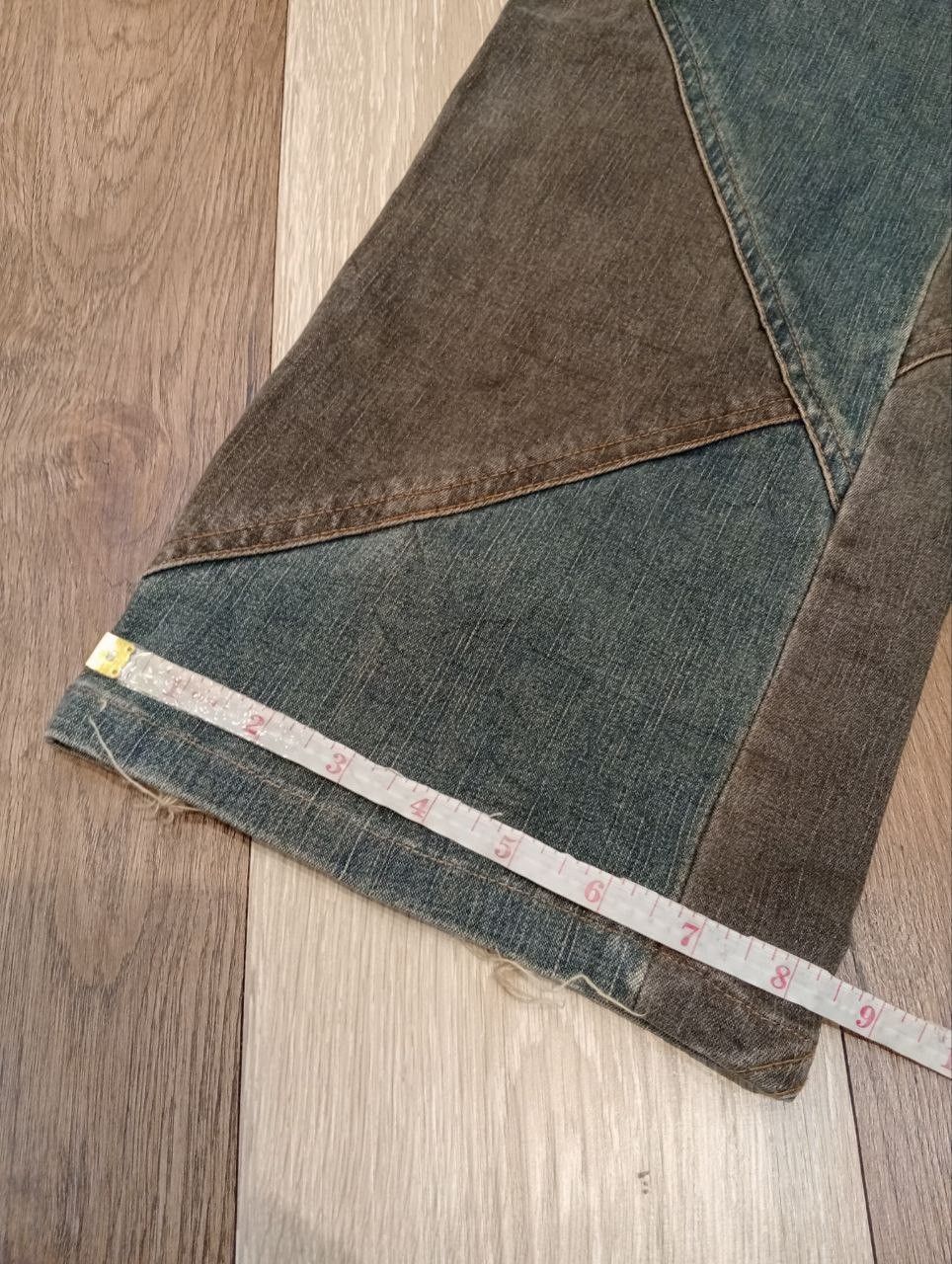 Japanese Brand JAPANESE MODERN LOVERS PATCHWORK STRETCH JEANS Size US 34 / EU 50 - 13 Thumbnail