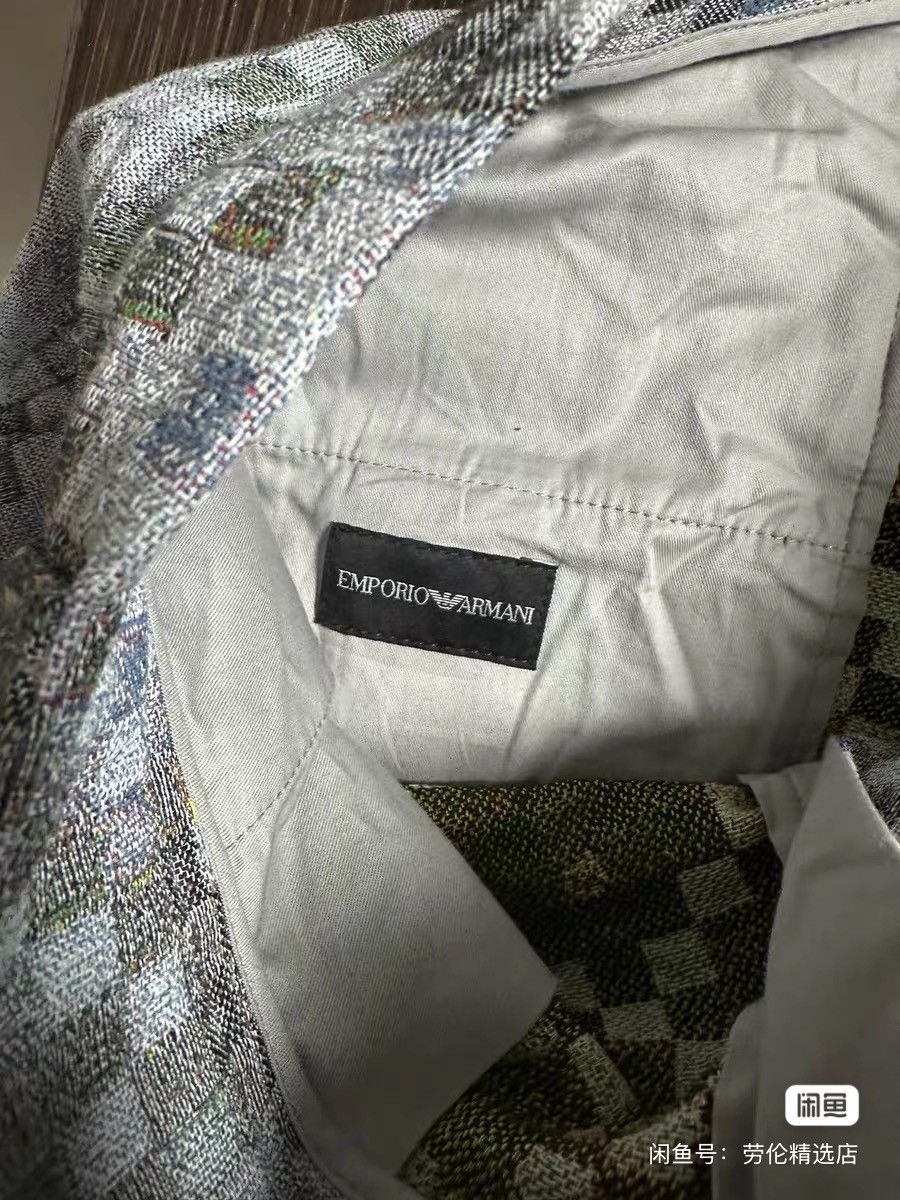 Emporio Armani armani runway tile parttern shorts dior prada balenciaga Size US 33 - 2 Thumbnail