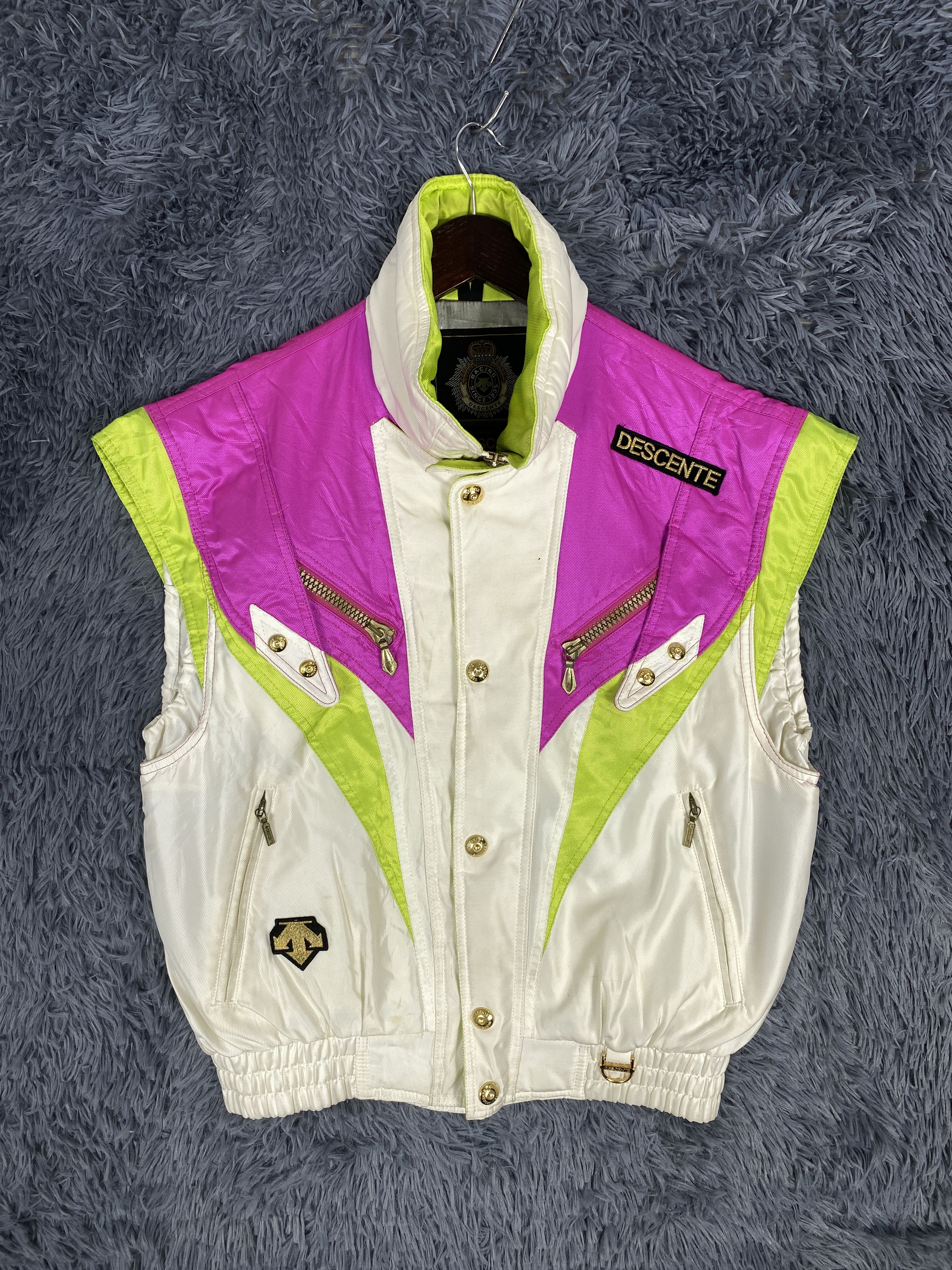 Descente Vintage Descente Multi Pocket Ski Vests Size US L / EU 52-54 / 3 - 1 Thumbnail
