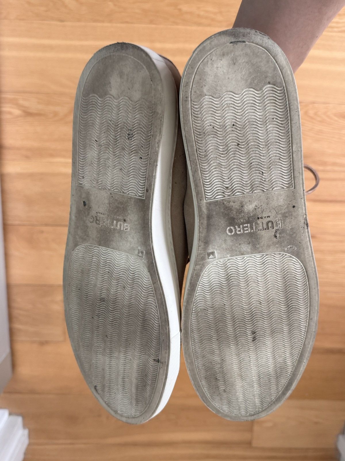 Buttero Buttero Tanino Taupe Suede low-top sneakers EU 43.5 Size US 10.5 / EU 43-44 - 8 Thumbnail