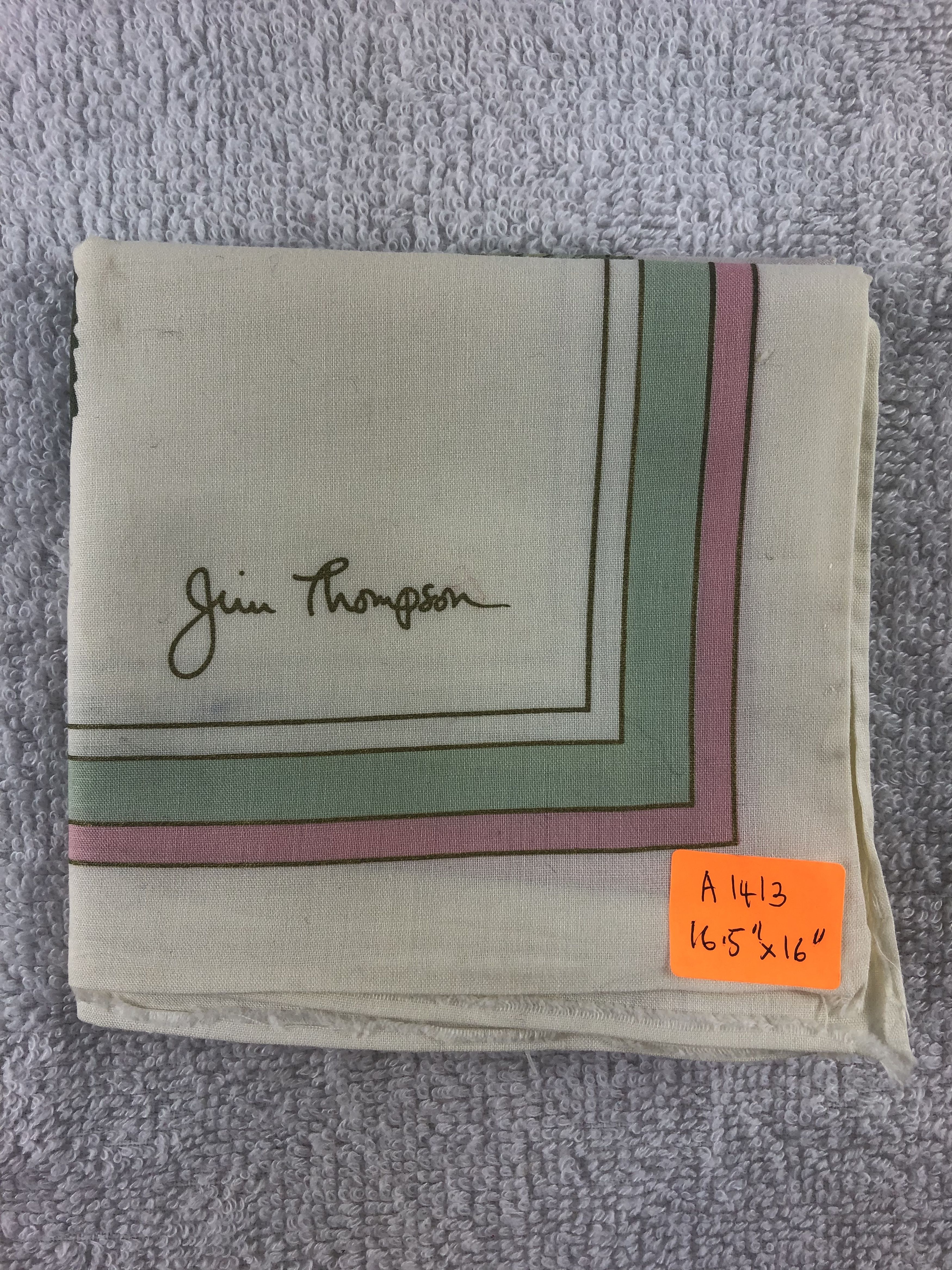 Jim Thompson × Vintage Jim Thompson Handkerchief / Bandana / Neckerchief Size ONE SIZE - 7 Thumbnail