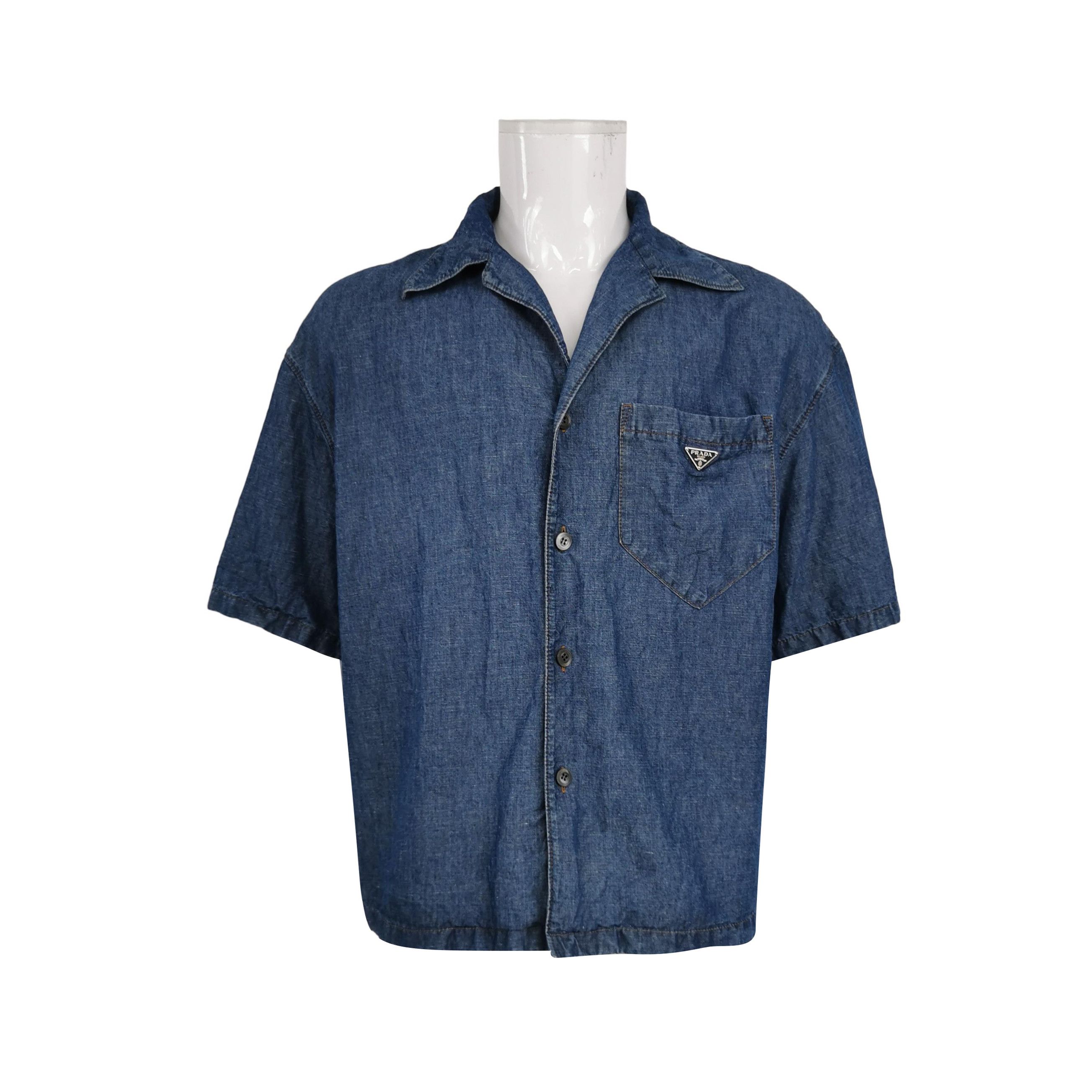 Prada Prada Men xl Button Ups Size US XL / EU 56 / 4 - 1 Thumbnail