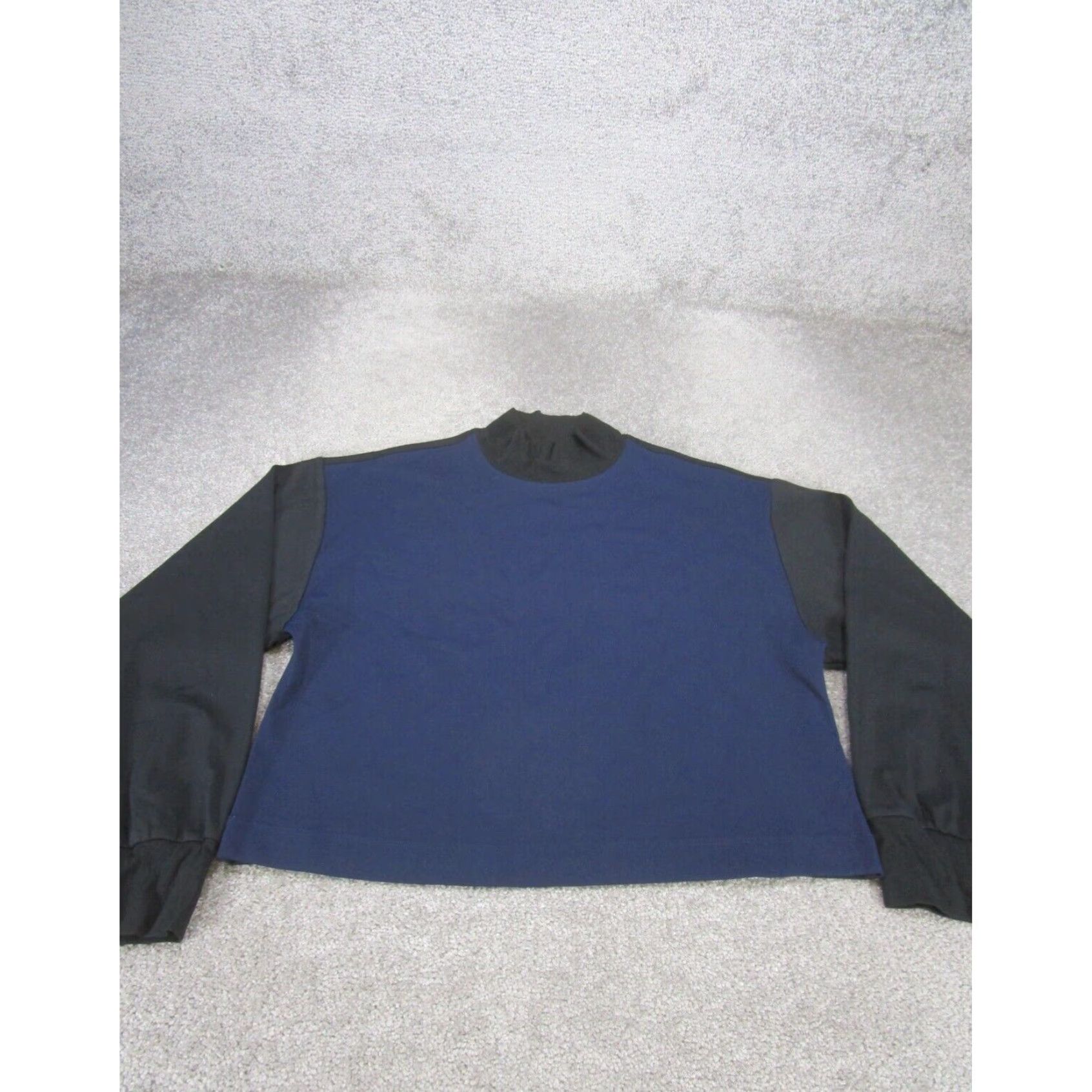 Athleta Athleta Womens Small Sweatshirt Venice Colorblock Blue Stretch Size S / US 4 / IT 40 - 1 Thumbnail