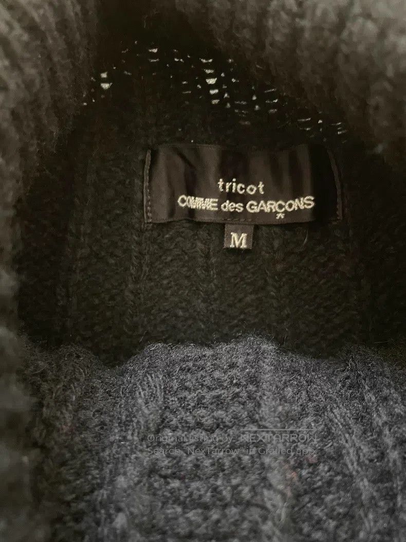 Comme des Garcons Comme Des Garcons Wool Knit Cardigan Size M / US 6-8 / IT 42-44 - 4 Thumbnail