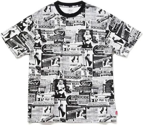 FUCT Headlines Tee Size US L / EU 52-54 / 3 - 1 Thumbnail
