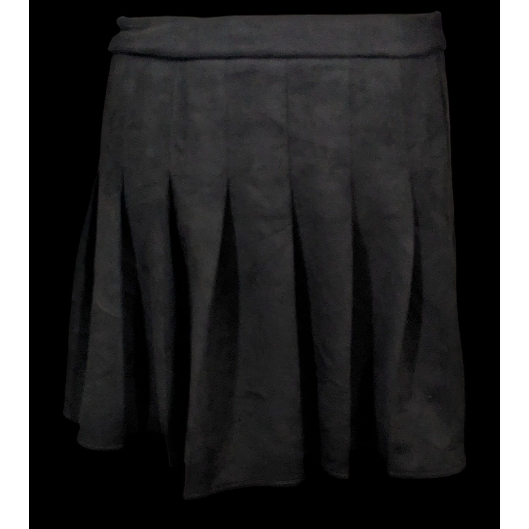 Other Gothic Microsuede Pleated Skirt by Blashe Size 33" - 10 Thumbnail