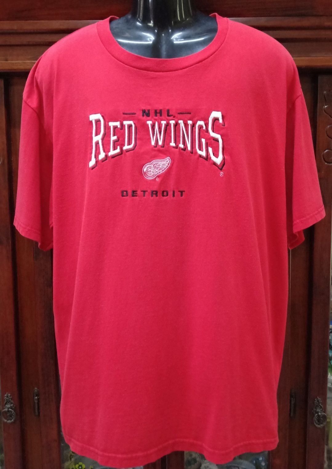 NHL × Red Wing × Vintage Vintage y2K NHL Detroit Red Wings T-shirt Size US XL / EU 56 / 4 - 1 Thumbnail