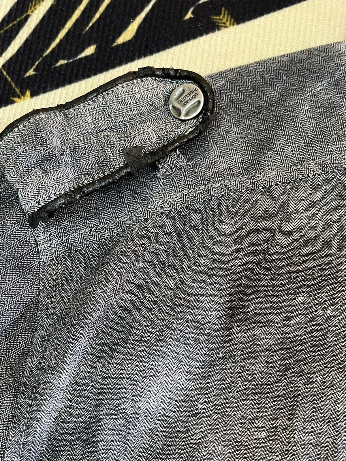 semanticdesign Vintage Semantic Design Denim Punk Jacket Size US M / EU 48-50 / 2 - 13 Thumbnail