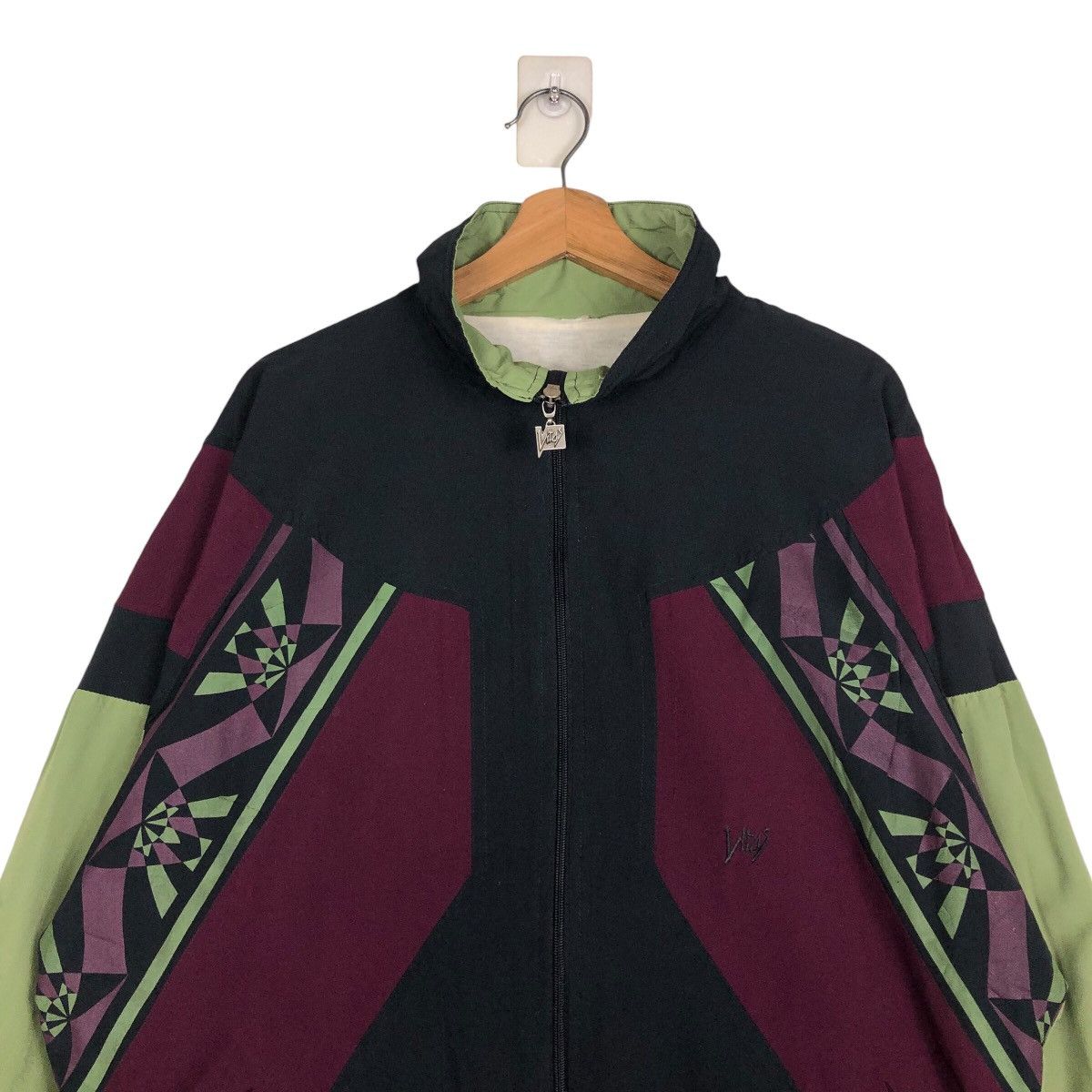 Japanese Brand 📌Vintage Bomber Jacket Multi Colour Studio Vitas Italia Size US M / EU 48-50 / 2 - 4 Thumbnail