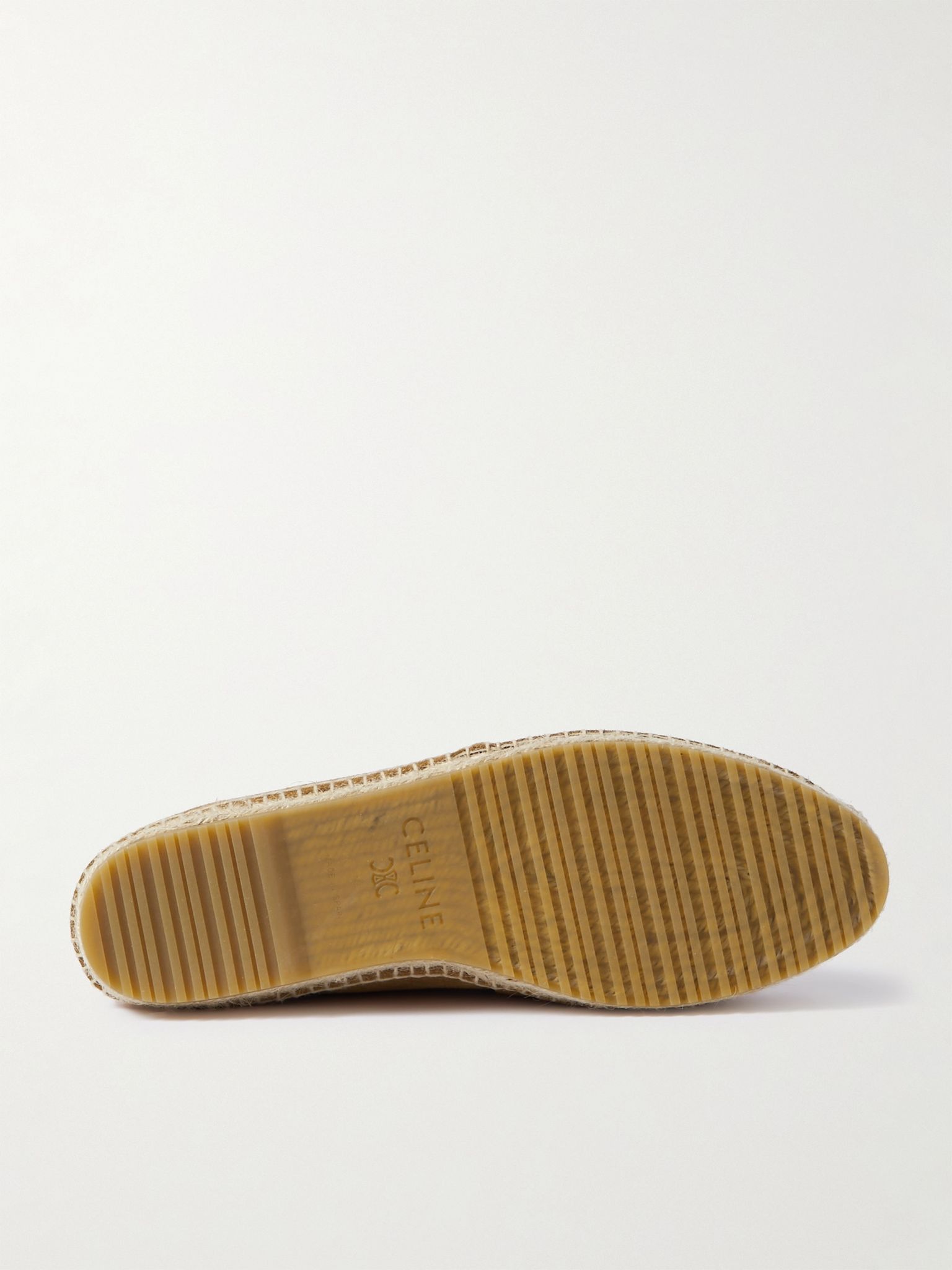 Celine o1bcso1str0925 359633003C Suede Espadrilles in Dark Havana Size US 9 / EU 42 - 3 Thumbnail