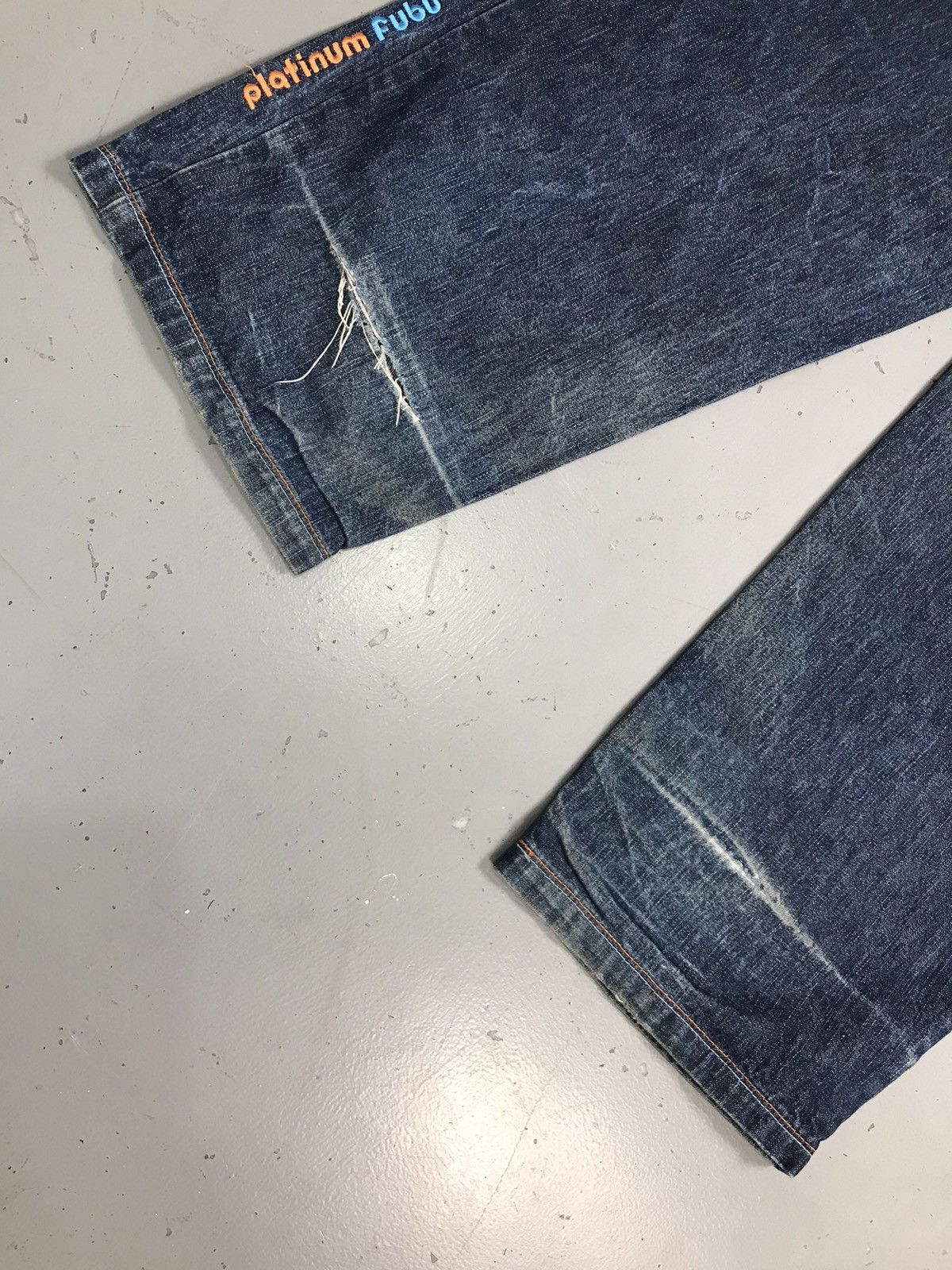 Fubu vintage Fubu platinum big pocket SpellOut denim Size US 40 / EU 56 - 13 Thumbnail