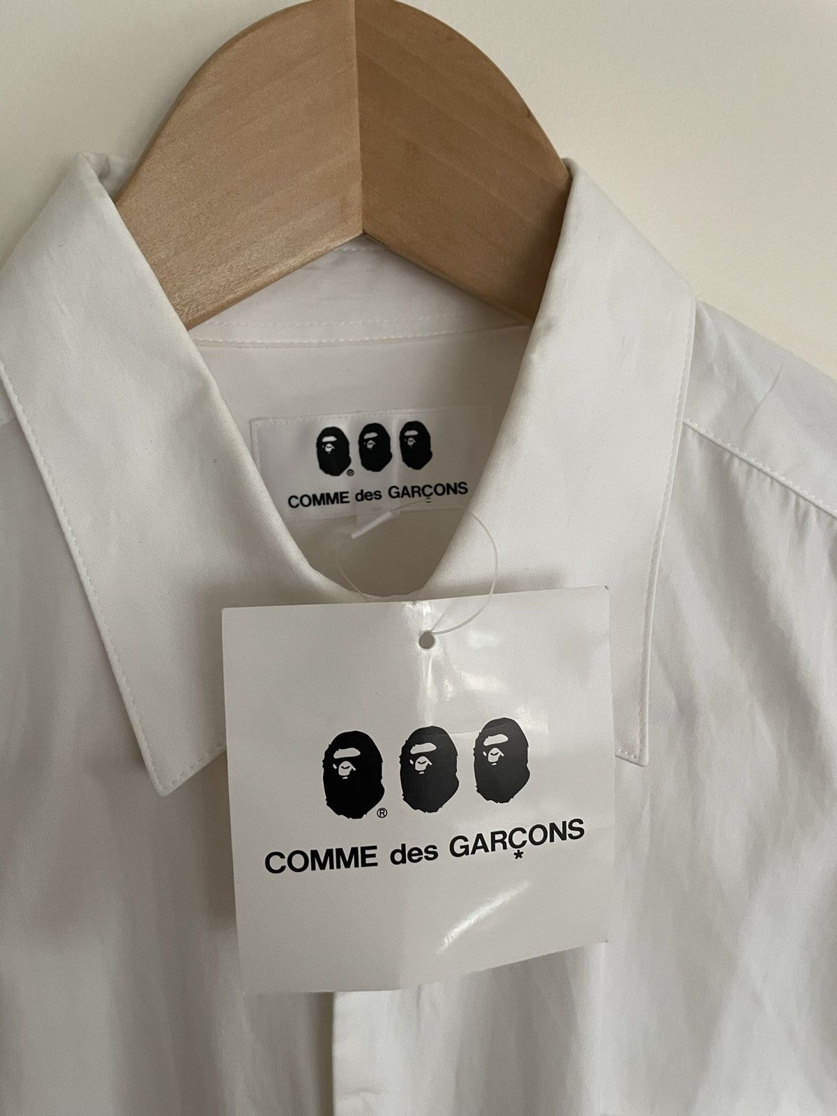 Bape × Comme des Garcons Bape x Comme Des Garcons Button Up Shirt Size US M / EU 48-50 / 2 - 3 Thumbnail