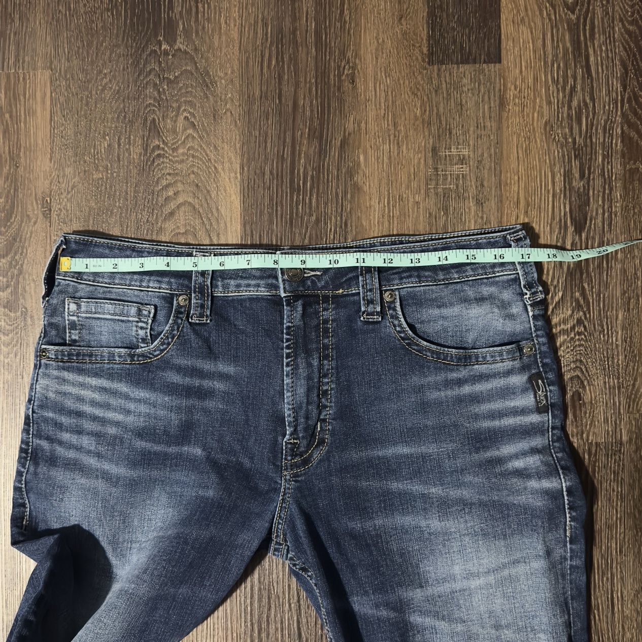Silver Jeans Co. Men’s Silver Jeans Co “Eddie” Relaxed Fit Tapered Leg 34/32 Size US 34 / EU 50 - 8 Thumbnail
