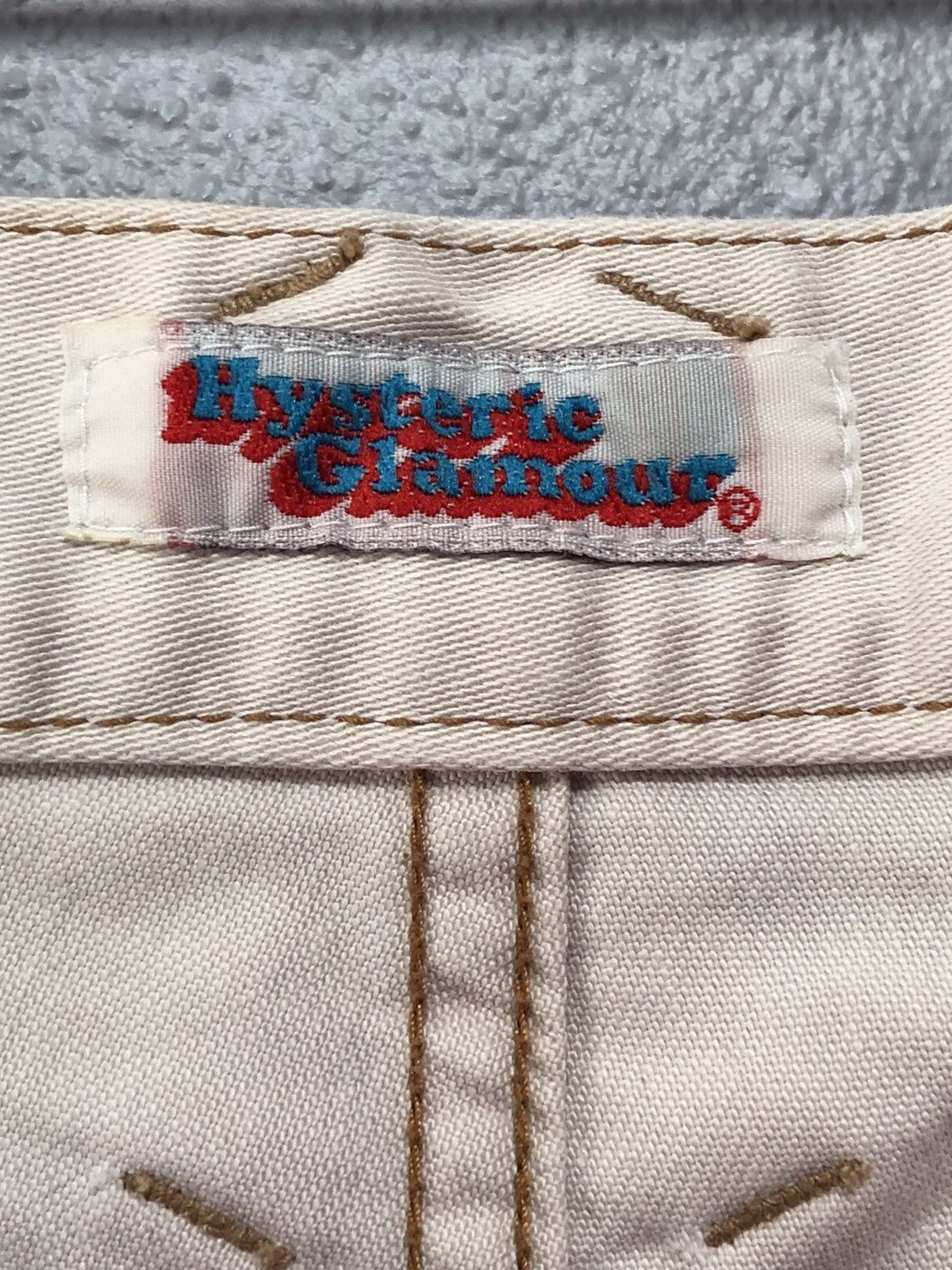Hysteric Glamour Hysteric Glamour Patchwork Denim Skirt American Flag Star Size 29" - 14 Thumbnail