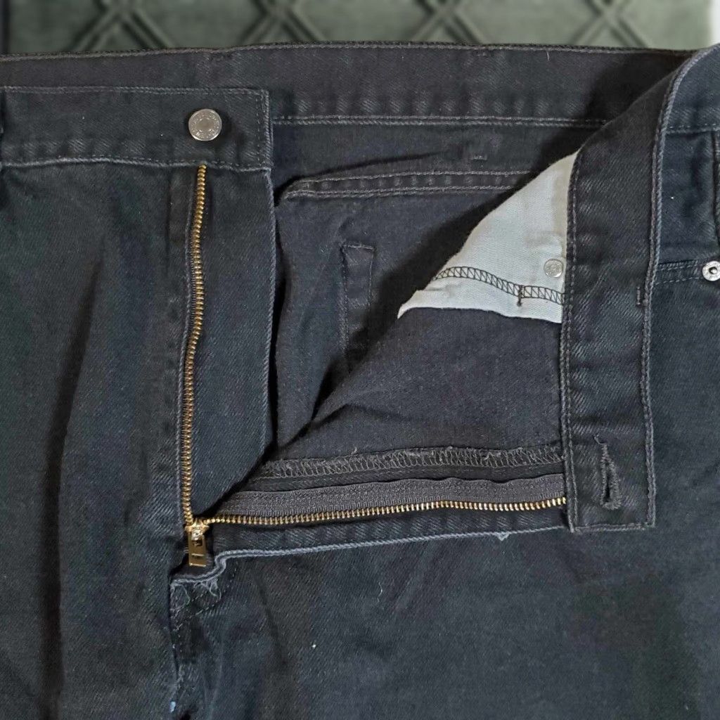 Akademiks VINTAGE Akademiks Jeans Mens 32x31 Black 90s Skateboarding Straight 5-Pocket Design Mens Size US 32 / EU 48 - 1 Thumbnail