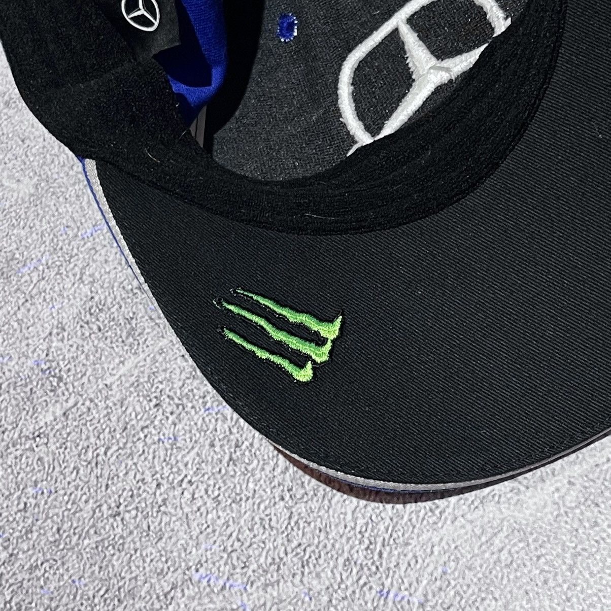 Formula 1 × Mercedes-Benz Mercedes AMG Formula1 Team X Monster Blue Cap Branded London Size ONE SIZE - 8 Thumbnail