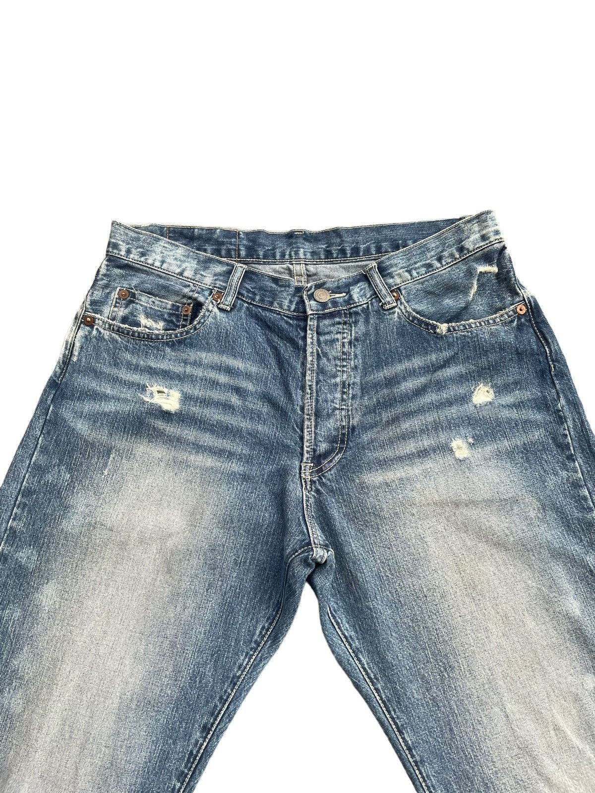 If Six Was Nine Press Clothing Distresed Denim Size US 33 - 5 Thumbnail