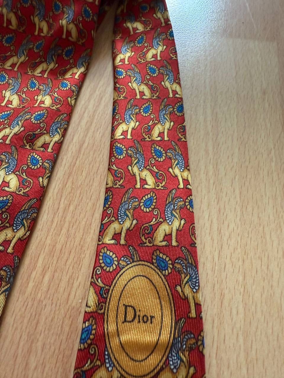 Christian Dior Monsieur Christian Dior Monseur Hand made tie Size ONE SIZE - 2 Thumbnail