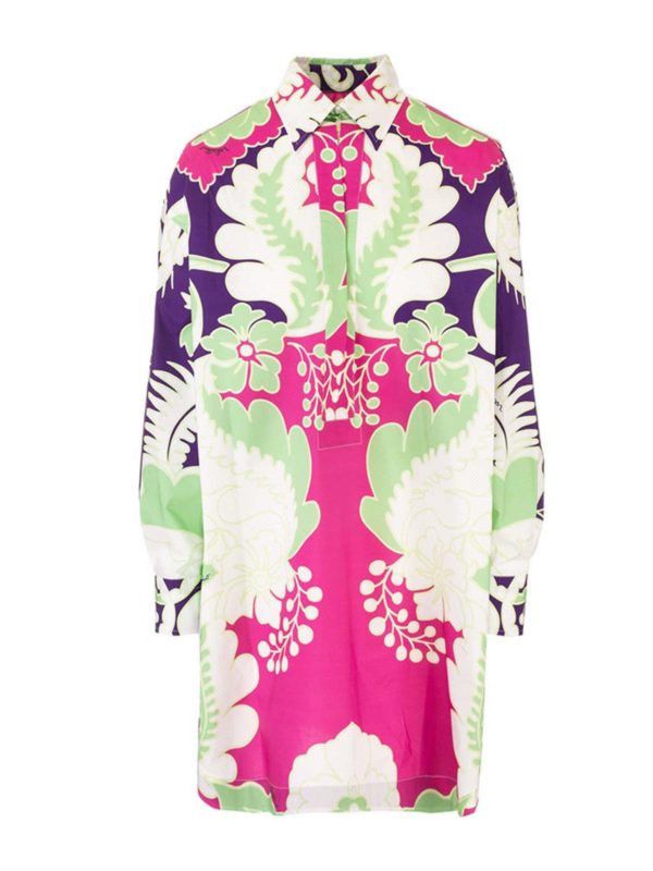 Valentino o1y0326 Mini Dress in Multicolor Size XS / US 0-2 / IT 36-38 - 1 Thumbnail