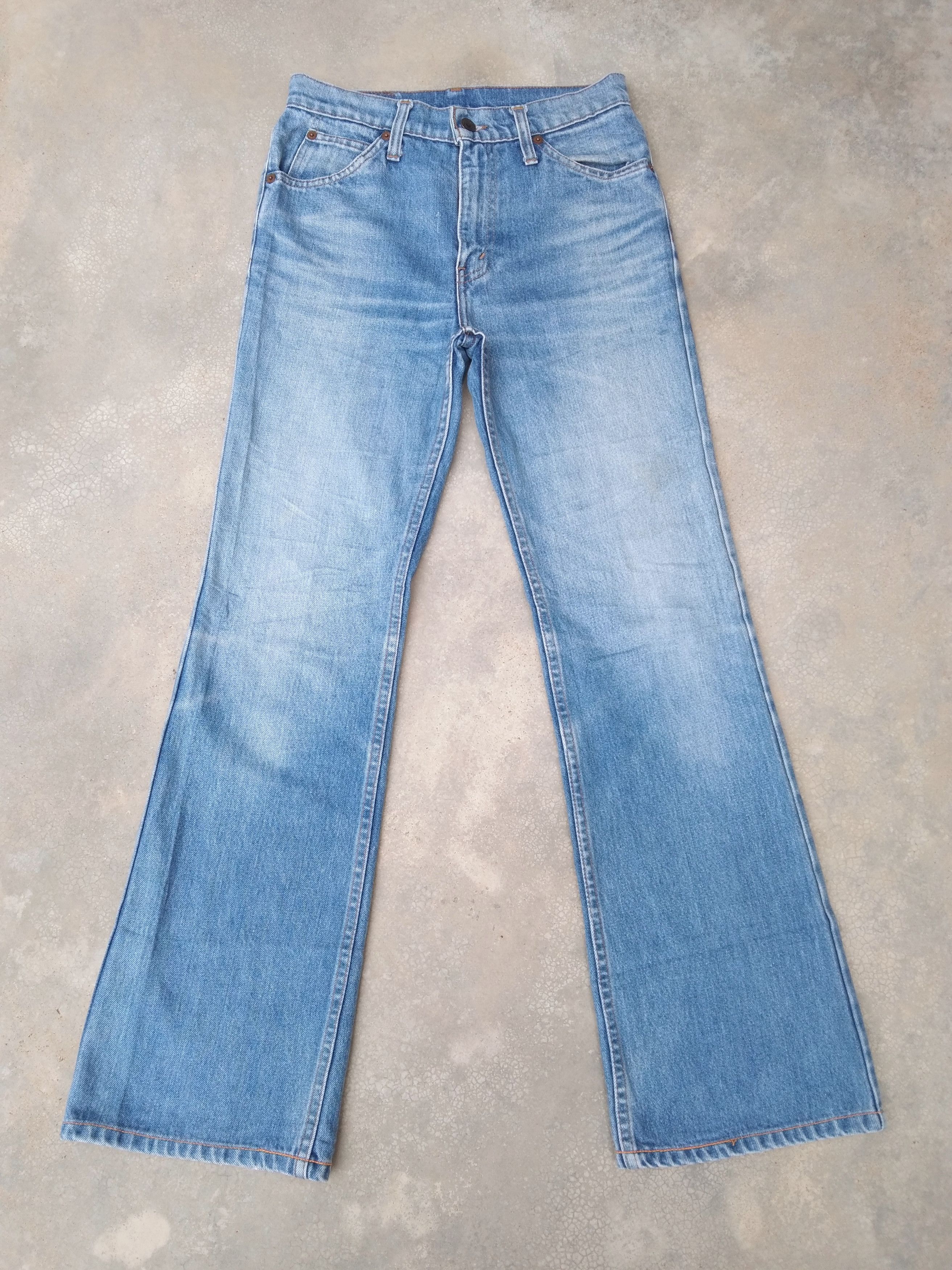 Vintage 80s Vintage Levi's 516 Orange Tab Flared Jeans 27x29 | Grailed