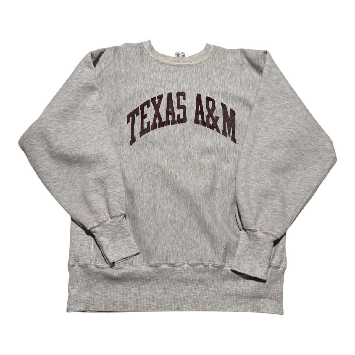 Champion Vintage 90s Champion RW Texas A&M Sweatshirt Men's L FLAW Size US L / EU 52-54 / 3 - 1 Thumbnail