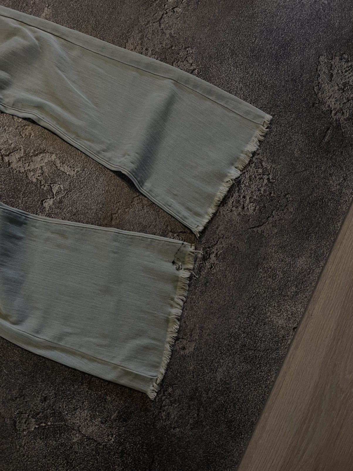 Japanese Brand CRAZY Number Nine style flared pants y2k opium archive drip Size US 30 / EU 46 - 4 Thumbnail